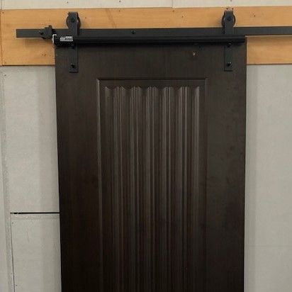 6SDC-مغلق الباب المنزلق على الباب الخشبي